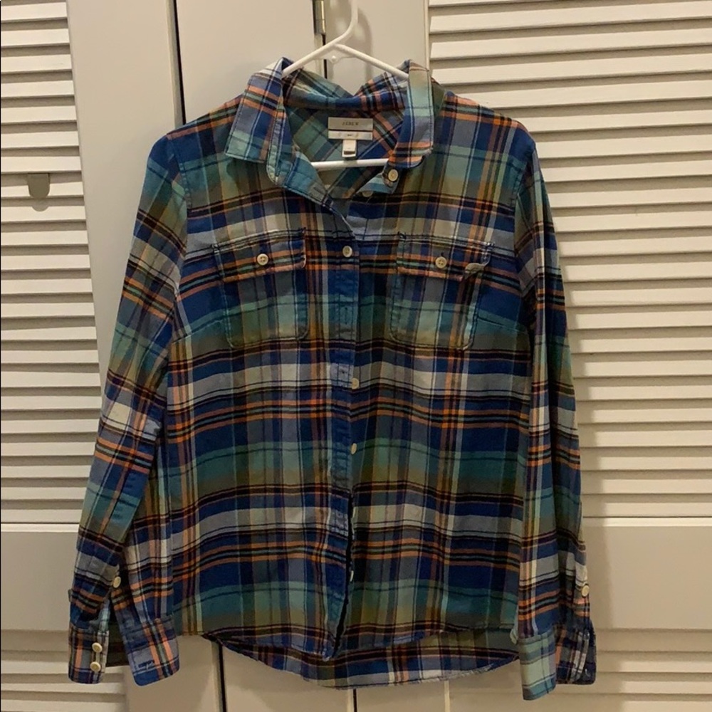 J.Crew boyfriend flannel
